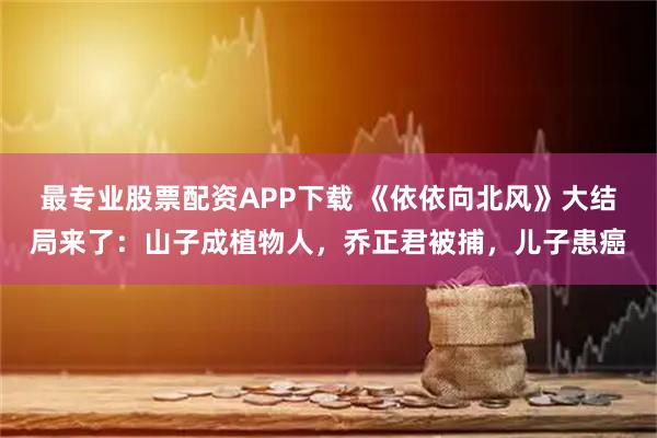 最专业股票配资APP下载 《依依向北风》大结局来了:山子成植物人,乔正君被捕,儿子患癌